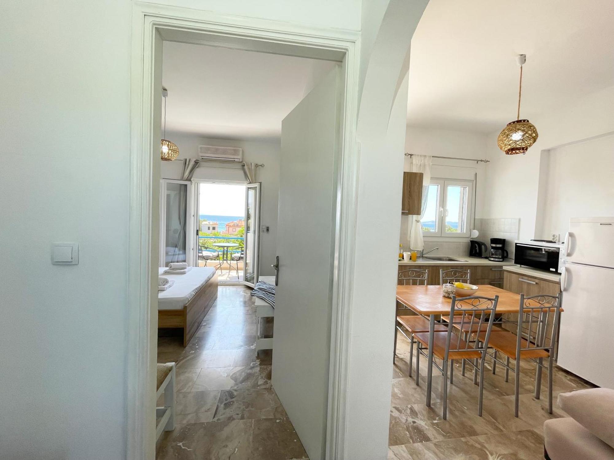 Odysseas Apartments 2 Marathókampos Dış mekan fotoğraf